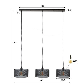 Hanglamp Pristina